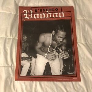 D'Angelo Voodoo Vintage Tour Poster